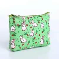 Кошелёк детский &laquo;Кролики&raquo;, монетница, на молнии, МИКС