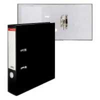 Папка&ndash;регистратор А4, 80 мм, ErichKrause Business, с арочным механизмом, черная