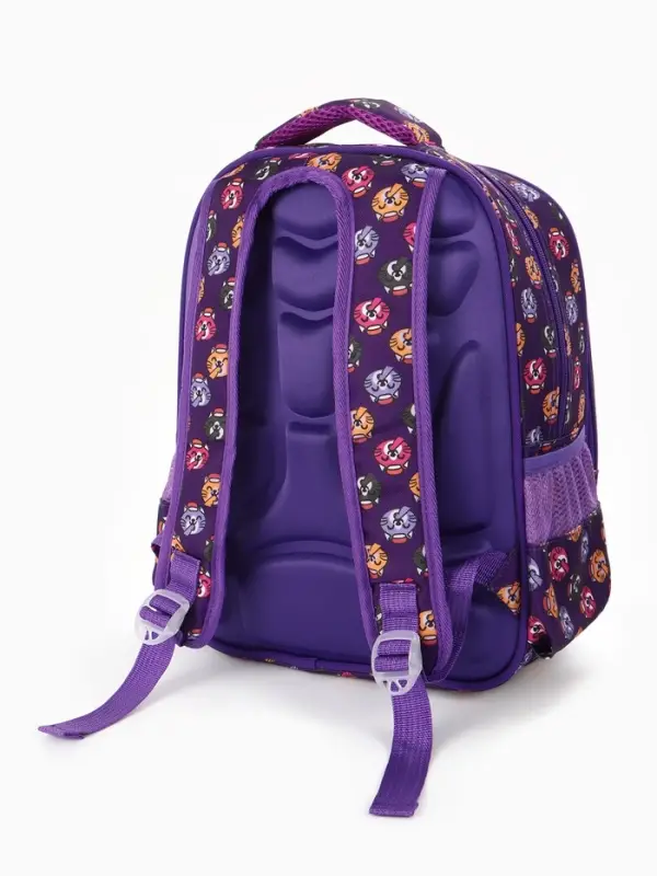 Рюкзак школьный для девочки, с эргономичной спинкой, с пеналом, 30&times;12&times;36 см, разноцветный