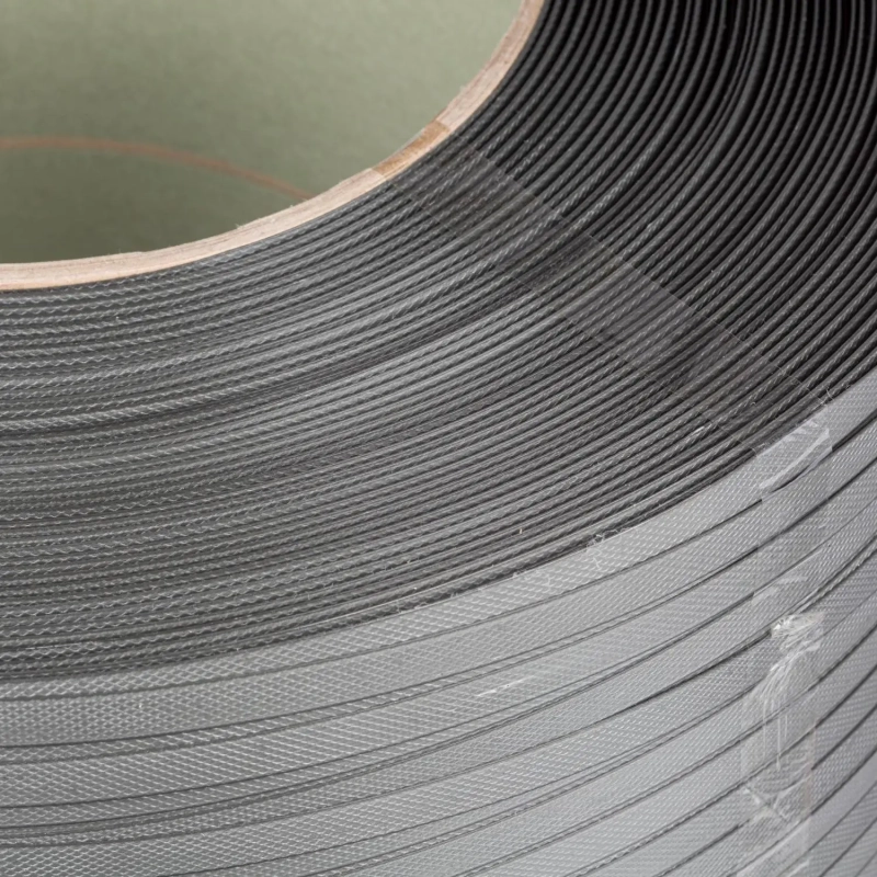 Стреппинг лента Полипропиленовая 12мм х 0,6 (2300 м.) Серая