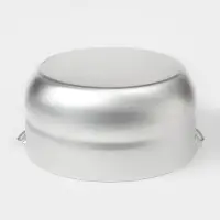 Котелок туристический, 6 л, с крышкой, штампованный алюминий