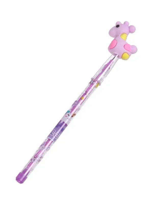 Карандаш-прикол секционный Calligrata &laquo;Жираф&raquo;, НВ, МИКС