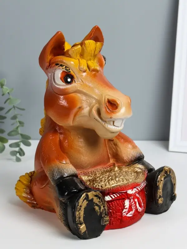 Копилка Копилка "Конь с мешком" 28х22х22 см