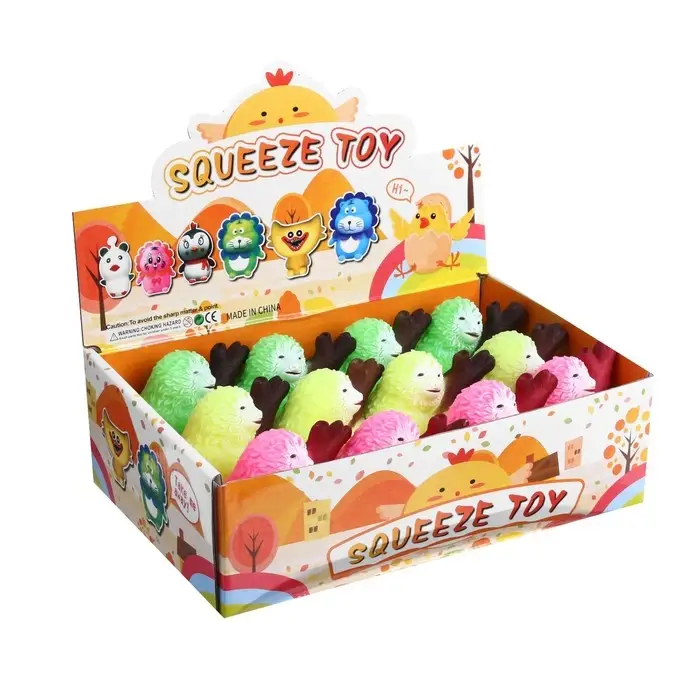 Мялка «Ленивец» с пастой, цвета МИКС Мялка «Ленивец» с пастой, цвета МИКС