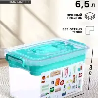 Контейнер для хранения &laquo;Аптечка&raquo; с вкладышем, 6.5 л