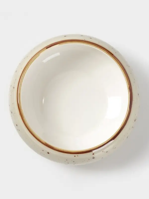 Салатник Magistro Mediterana, 900 мл, d=16.8 см, фарфор, бежевый