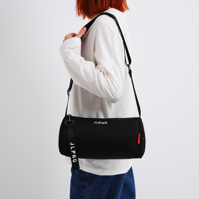 Сумка молодёжная на молнии, цвет чёрный Сумка молодёжная на молнии, цвет чёрный