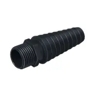 Штуцер, наружная резьба 1/2", для шлангов от 1/2" − 1" (25 мм), пластик