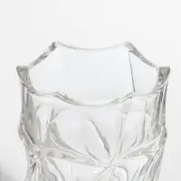 Ваза для цветов &laquo;Наоми&raquo;, 22.5&times;10 см, стекло, прозрачная