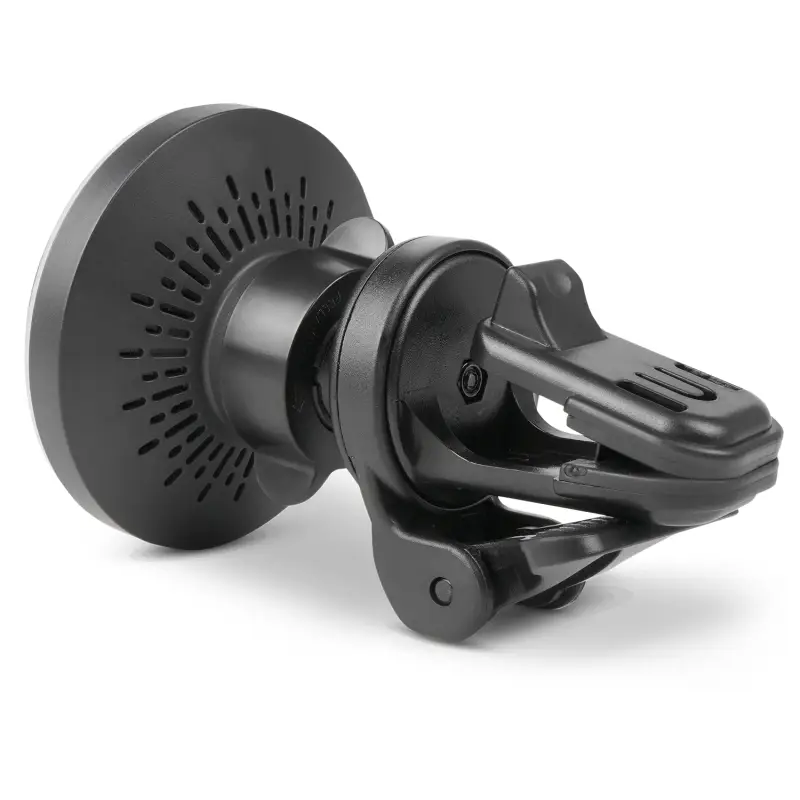 Держатель для смартфонов с беспр.зарядкой магнитный в дефлектор MagSafe AVS AH-02-WC