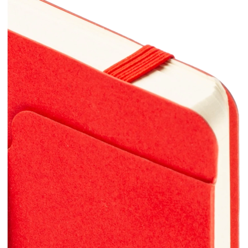 Ежедневник недатированный А5 PRAGMATIC на гребне, красный, 128л 3-748/05