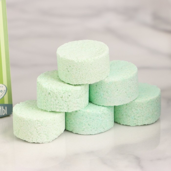 Набор бомбочек для ванны 6 шт Набор бомбочек для ванны 6 шт "Хвойный лес" по 25 г