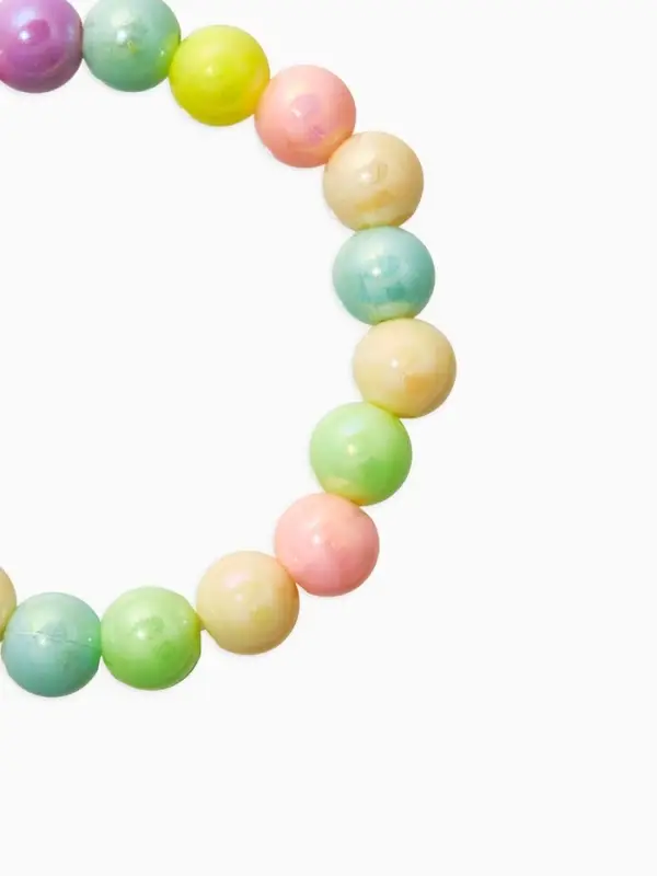 Набор детский  "Выбражулька" 3 предмета: клипсы, кольцо, браслет, ракушки, разноцветный