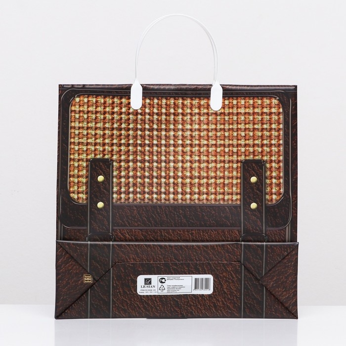 Пакет  Пакет "Портфель", мягкий пластик, 30 x 30 см, 120 мкм