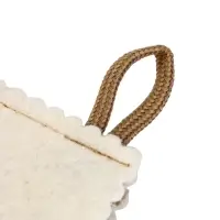 Рукавица для бани вышивка "Лучший банщик", белая Рукавица для бани вышивка "Лучший банщик", белая