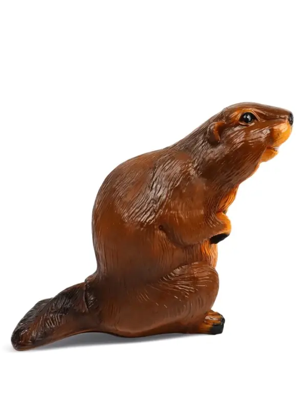 Садовая фигура из полистоуна «Бобер», 43×38×24 см