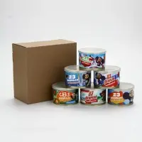 Леденцы монпансье в консервной банке &laquo;Чебурашка. 23 февраля&raquo;, 6 шт