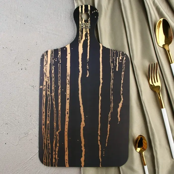 Доска разделочная пластиковая Abstraction, 20×35 см, МИКС