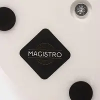 Держатель для бумажных полотенец Magistro Marble, 15&times;32 см, мрамор, белый