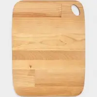 Доска разделочная, пропитана маслом, береза, 27,5х21х1,8/1,6 см