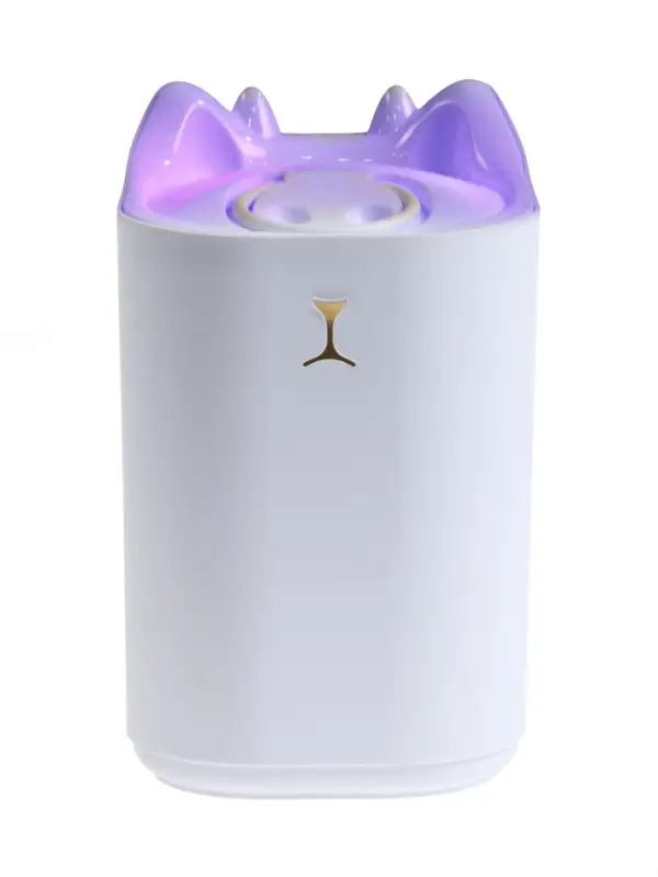 Увлажнитель воздуха HM-3, ультразвуковой, 3.3 л, мультиподсветка, USB, белый