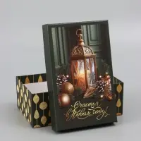 Коробка подарочная, набор 10 в 1 &laquo;Елочные игрушки&raquo;, 32.5&times;20&times;12.5 - 12&times;7&times;4 см