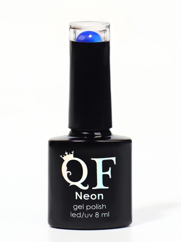 Гель лак для ногтей, неоновый, 3-х фазный, 8 мл, LED/UV, цвет синий с блёстками (38) Гель лак для ногтей, неоновый, 3-х фазный, 8 мл, LED/UV, цвет синий с блёстками (38)
