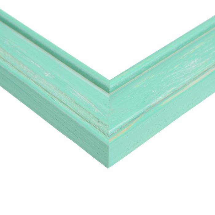 Рама для картин (зеркал) 30 х 40 х 4,2 см, дерево, Polina, зеленая Рама для картин (зеркал) 30 х 40 х 4,2 см, дерево, Polina, зеленая