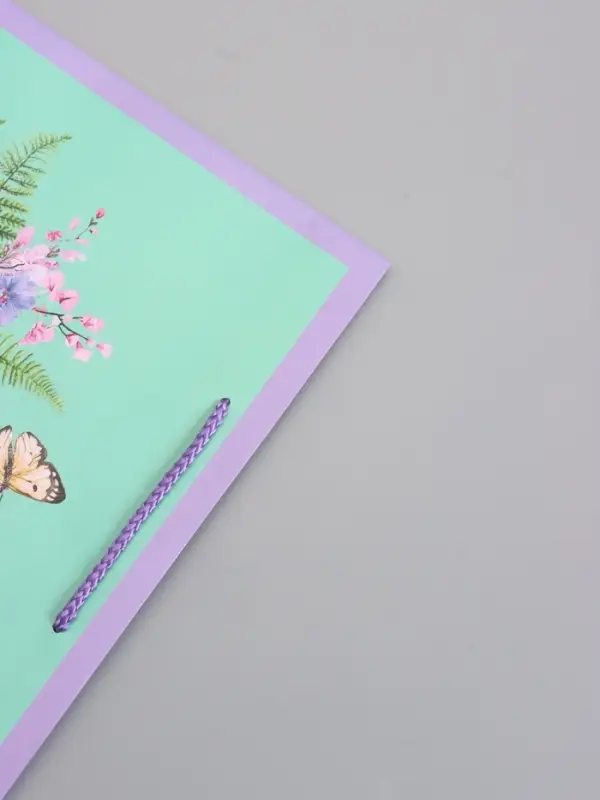 Пакет подарочный ламинированный  "От души" 26 х 12 х 32 см