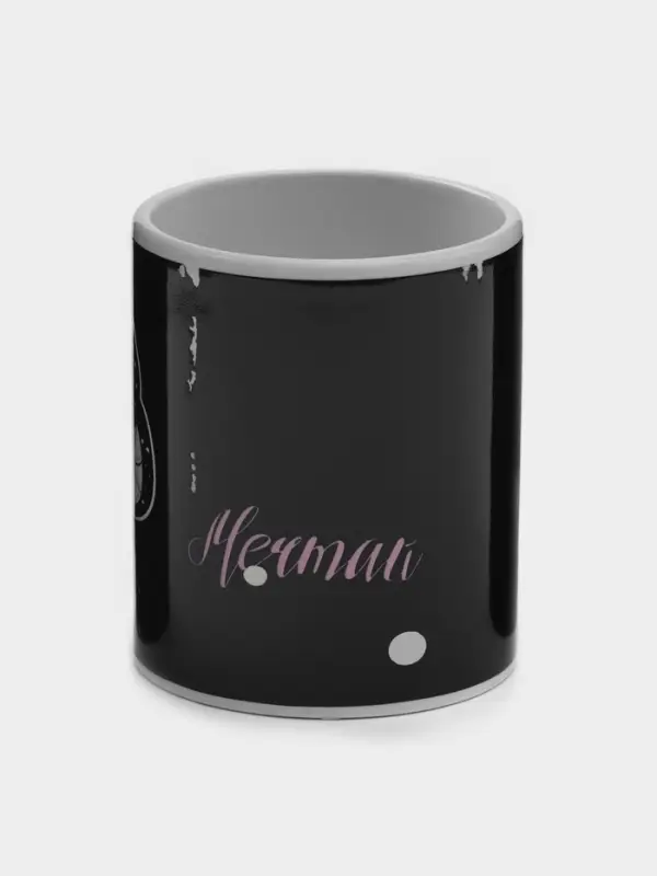 Кружка - хамелеон Доляна &laquo;Мечтай&raquo;, 350 мл, керамика, бежевая