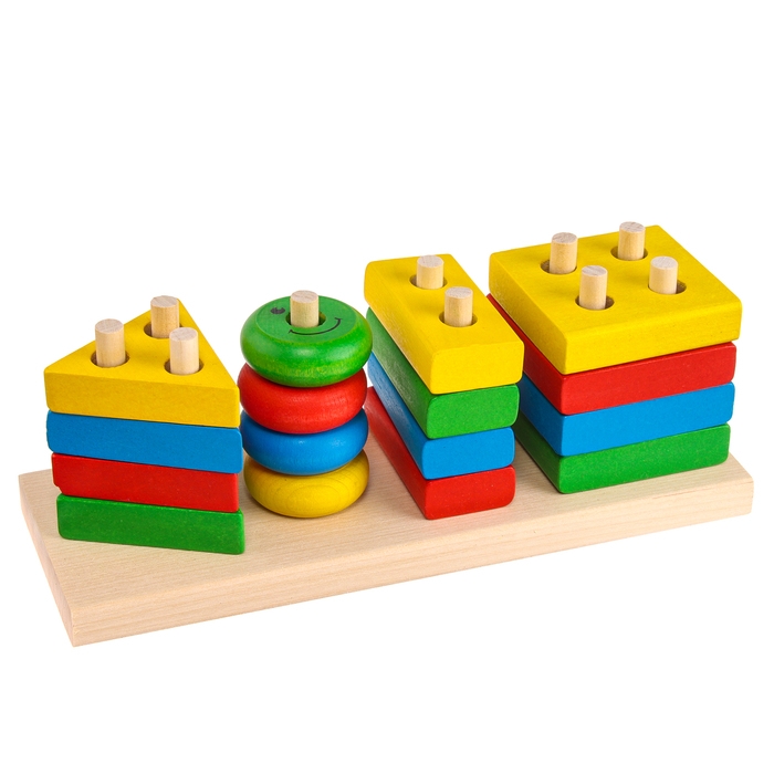 Пирамидка «Цветная геометрия» Пирамидка «Цветная геометрия»