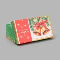 Коробки подарочные новогодние 10 в 1 &laquo;С Новым Годом&raquo;, 30&times;19&times;11.5 - 12&times;6.5&times;4 см