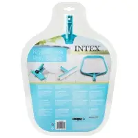 Набор для чистки бассейна: сачок, щётка, насадка на насос, 29056 INTEX