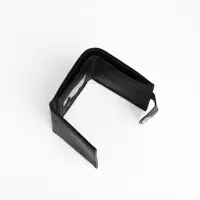 Портмоне мужское, на магните, отдел для купюр, для карт, для монет, чёрное