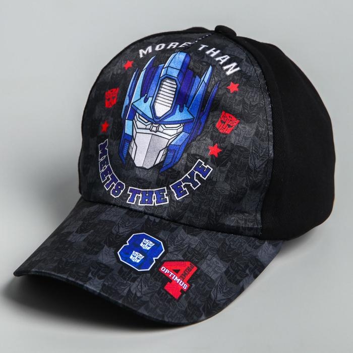 Кепка детская для мальчика, размер 52-56, Трансформеры Кепка детская для мальчика, размер 52-56, Трансформеры