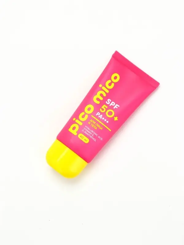 Крем солнцезащитный для лица и тела, SPF 50, 40 мл, PICO MICO