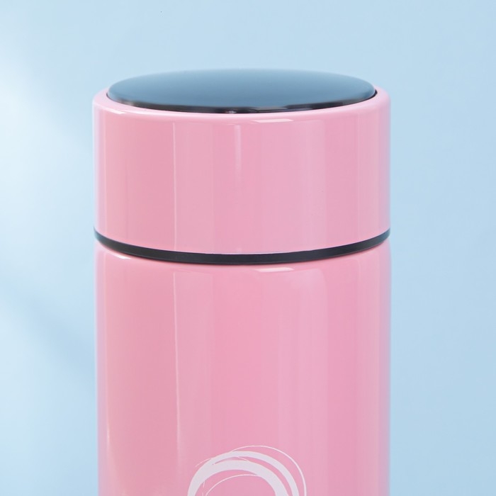 Термос с индикатором температуры «Бесконечно прекрасно», 500 мл, сохраняет тепло 8-10 ч