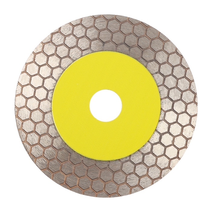 Диск алмазный для резки и шлифовки ТУНДРА, для запилов под 45 градусов, сплошной, 125 мм Диск алмазный для резки и шлифовки ТУНДРА, для запилов под 45 градусов, сплошной, 125 мм