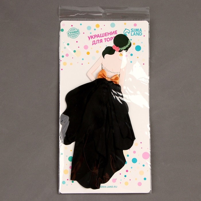 Топпер «Красотка в чёрном» Топпер «Красотка в чёрном»