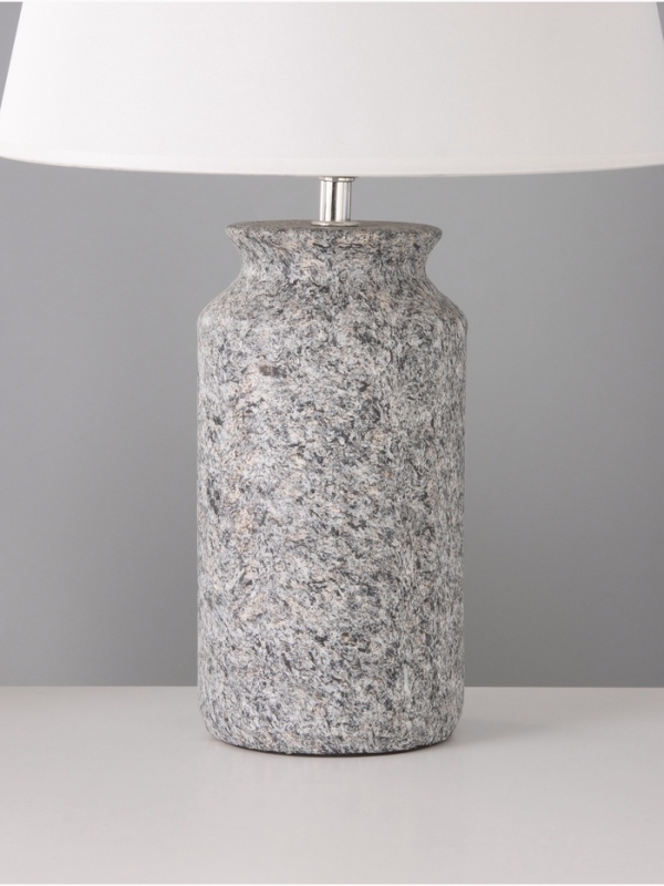 Настольная лампа Настольная лампа "Хиро" 1х15Вт Е14 черный/белый 28х28х44см