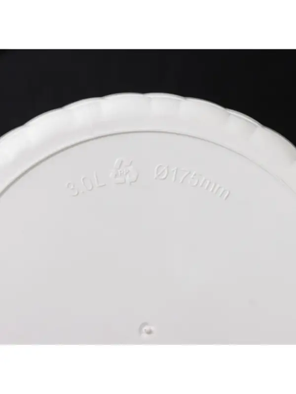 Горшок для цветов с поддоном &laquo;Ротанг&raquo;, 3 л, d=17 см, h=17 см, пластиковый, белый