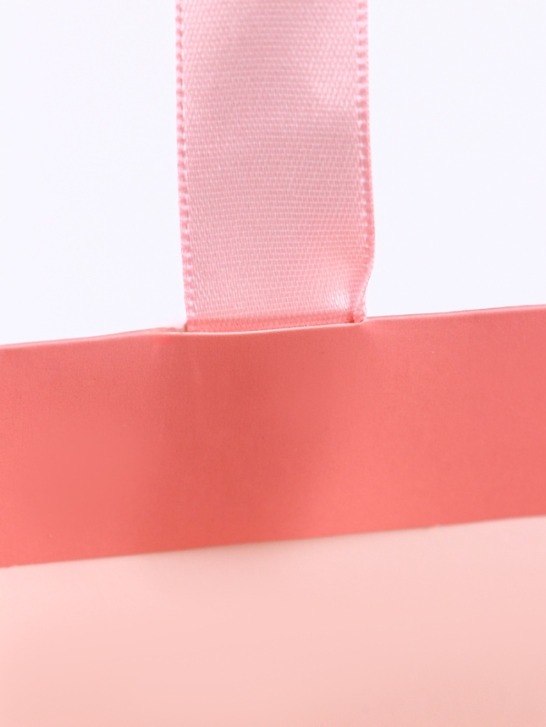 Пакет подарочный «Розовый», 28×20×10 см