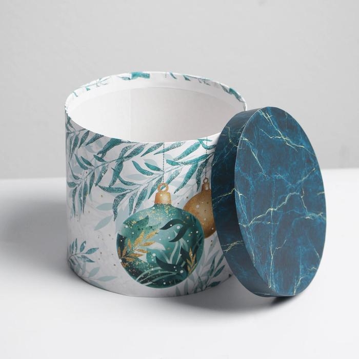 Коробка подарочная «Счастья в новом году», 13 х 14 см, Новый год Коробка подарочная «Счастья в новом году», 13 х 14 см, Новый год