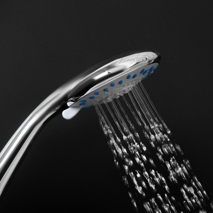 Душевая лейка ZEIN Z0401, 4 режима, средняя, d=95 мм, пластик, цвет хром Душевая лейка ZEIN Z0401, 4 режима, средняя, d=95 мм, пластик, цвет хром