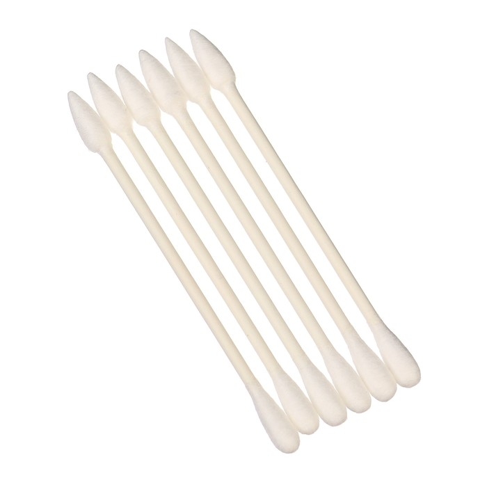 Детские ватные палочки 2в1 zabota2, конус/универсальные, 100шт Детские ватные палочки 2в1 zabota2, конус/универсальные, 100шт