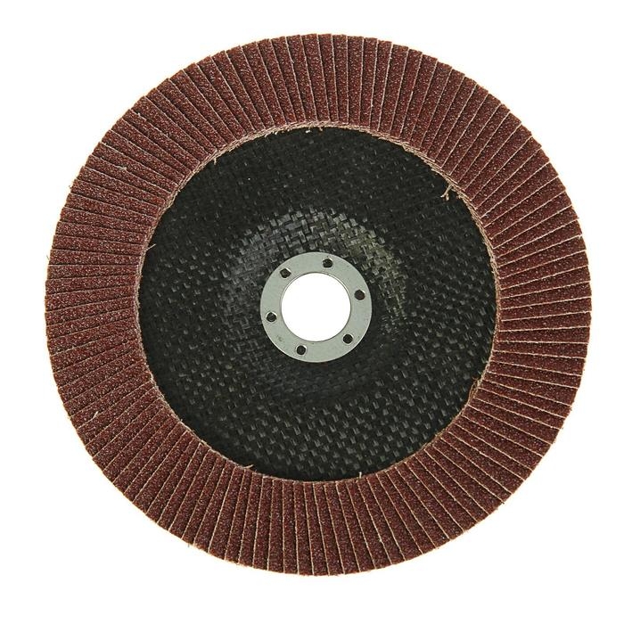 Круг лепестковый торцевой ЛОМ, 180 х 22 мм, Р60 Круг лепестковый торцевой ЛОМ, 180 х 22 мм, Р60