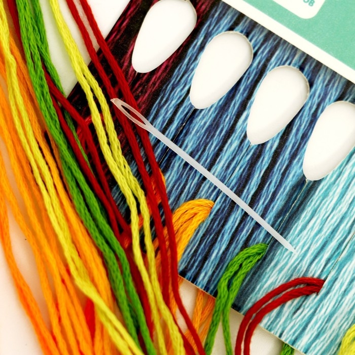 Вышивка крестиком для детей «Жираф», набор для творчества, 14 х 10 см Вышивка крестиком для детей «Жираф», набор для творчества, 14 х 10 см