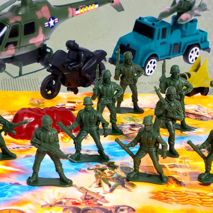 Набор солдатиков «Боевое задание», МИКС Набор солдатиков «Боевое задание», МИКС