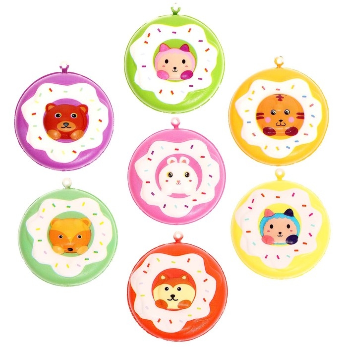 Игрушка-сюрприз «Мяк-жмяк», голубой, МИКС Игрушка-сюрприз «Мяк-жмяк», голубой, МИКС