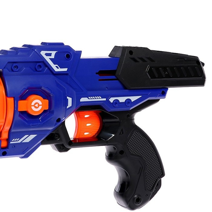 Бластер «Супер сила», стреляет мягкими пулями Бластер «Супер сила», стреляет мягкими пулями